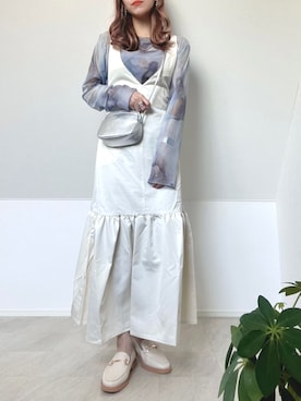 ＊𝒂𝒎𝒆𝒍𝒊𝒆𝒆＊さん（レディース・158cm）の春コーディネート