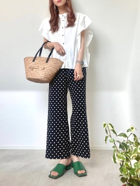 「URBAN RESEARCH ROSSO」｜「アイテム（その他）」を使った、＊𝒂𝒎𝒆𝒍𝒊𝒆𝒆＊さん（レディース・158cm）の夏コーディネート