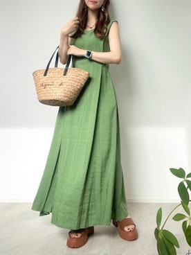 「URBAN RESEARCH ROSSO」｜「アイテム（その他）」を使った、＊𝒂𝒎𝒆𝒍𝒊𝒆𝒆＊さん（レディース・158cm）の夏コーディネート