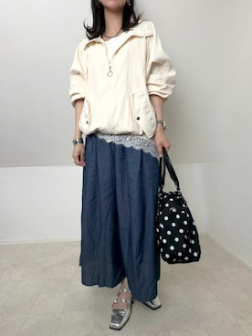 「florist（フローリスト）のアイテム」を使った、＊𝒂𝒎𝒆𝒍𝒊𝒆𝒆＊さん（レディース・158cm）の春コーディネート