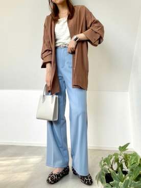 「RODE SKO」｜「アイテム（その他）」を使った、＊𝒂𝒎𝒆𝒍𝒊𝒆𝒆＊さん（レディース・158cm）の夏コーディネート