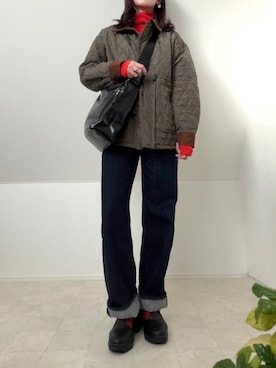 「アイテム（その他）」を使った、＊𝒂𝒎𝒆𝒍𝒊𝒆𝒆＊さん（レディース・158cm）の冬コーディネート