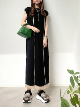 「スポサン」｜「アイテム（その他）」を使った、＊𝒂𝒎𝒆𝒍𝒊𝒆𝒆＊さん（レディース・158cm）の夏コーディネート