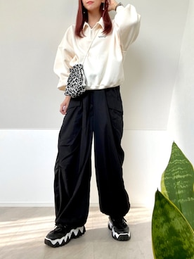 「shetila（シェティラ）のアイテム」を使った、＊𝒂𝒎𝒆𝒍𝒊𝒆𝒆＊さん（レディース・158cm）の秋コーディネート