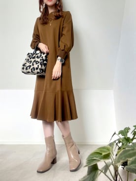 「URBAN RESEARCH ROSSO」｜「アイテム（その他）」を使った、＊𝒂𝒎𝒆𝒍𝒊𝒆𝒆＊さん（レディース・158cm）の秋コーディネート