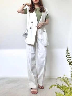 ＊𝒂𝒎𝒆𝒍𝒊𝒆𝒆＊さん（レディース・158cm）の春コーディネート