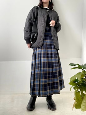 「アイテム（ブルゾン）」を使った、＊𝒂𝒎𝒆𝒍𝒊𝒆𝒆＊さん（レディース・158cm）の秋コーディネート