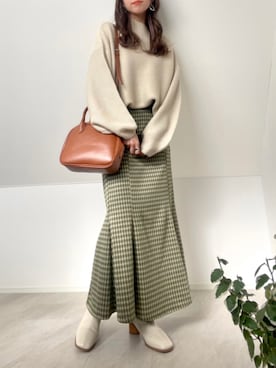 ＊𝒂𝒎𝒆𝒍𝒊𝒆𝒆＊さん（レディース・158cm）の冬コーディネート