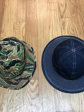 「TCB jeans（ティーシービージーンズ）のアイテム（帽子）」を使った、RRNPPさん（メンズ・175cm）の春コーディネート