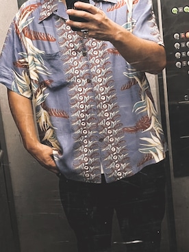 「アイテム（シャツ/ブラウス）」を使った、RRNPPさん（メンズ・175cm・40代）の夏コーディネート