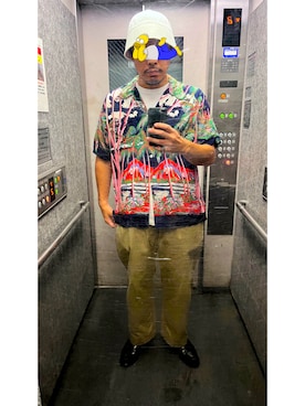 RRNPPさん(メンズ・175cm)の夏コーディネート