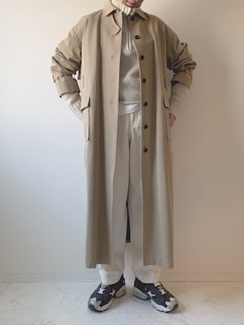 「U by SPICK&SPAN（ユーバイスピックアンドスパン）のアイテム（ジャケット/アウター）」を使った、ソソさん（レディース・160cm）の春コーディネート