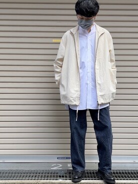 「HEUGN」｜mashrさん（メンズ・171cm）の春コーディネート