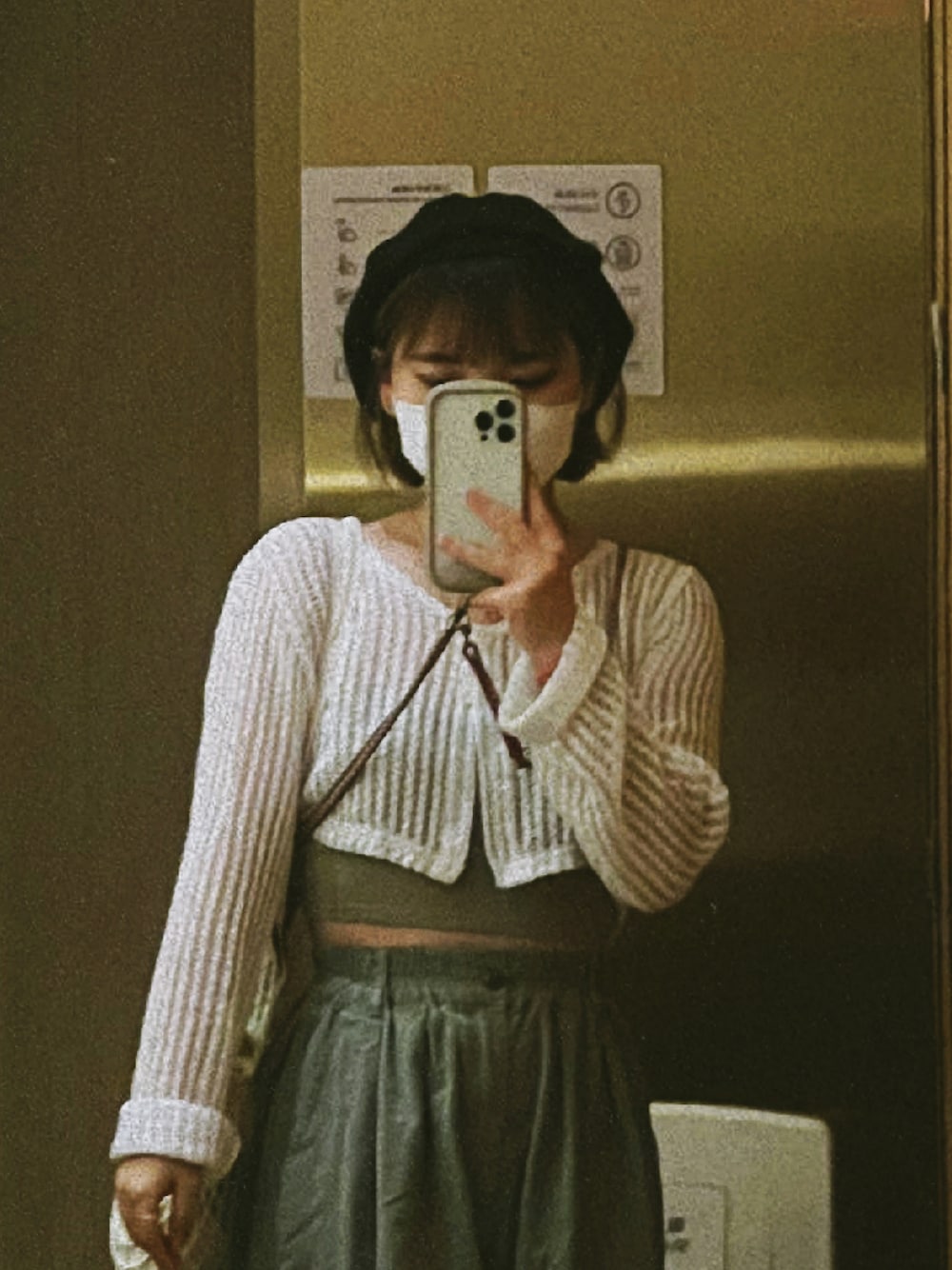 「summer、夏、ootd、街頭穿搭、girl」｜「if.wernotsisterのアイテム（カーディガン/ボレロ、ホワイト系）」を使った、chochodes さん（レディース・155cm）の夏コーディネートの1枚目の写真