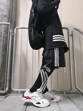「ソックス」｜「アイテム（その他）」を使った、まっくさん（メンズ・175cm）の春コーディネート