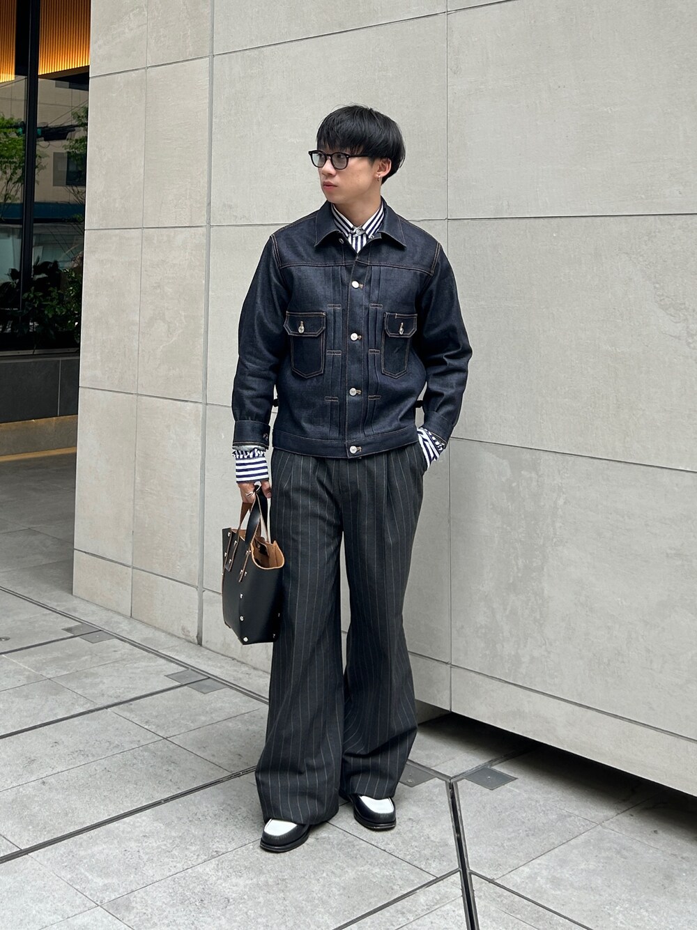 Hender Scheme（エンダースキーマ）の「assemble hand bag wide