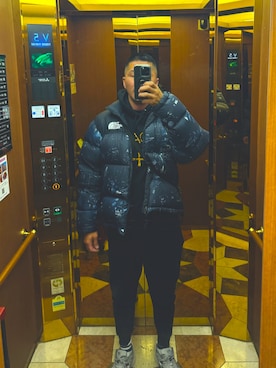 「NOAH（ノア）のアイテム」を使った、satsuiさん（メンズ・180cm）の冬コーディネート