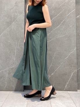 「Mode et Jacomo（モードエジャコモ）のアイテム」を使った、sayuさん（レディース・161cm）の夏コーディネート