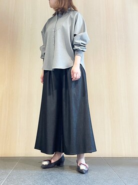 「Mode et Jacomo（モードエジャコモ）のアイテム」を使った、sayuさん（レディース・161cm）の秋コーディネート
