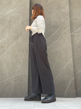 「Mode et Jacomo（モードエジャコモ）のアイテム」を使った、sayuさん（レディース・161cm）の秋コーディネート