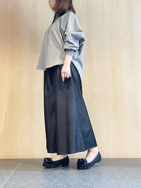 「Mode et Jacomo（モードエジャコモ）のアイテム」を使った、sayuさん（レディース・161cm）の秋コーディネート