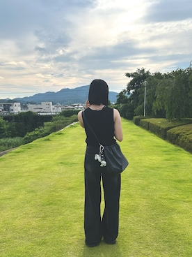 「アイテム（タンクトップ）」を使った、jenojenos2さん（レディース・162cm・20代）の夏コーディネート