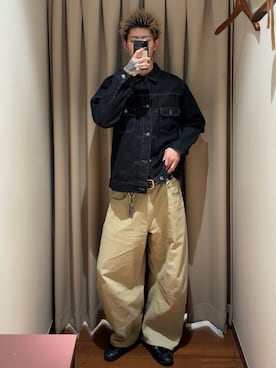 Mitsuki Moriyamaさん（メンズ・175cm）の冬コーディネート