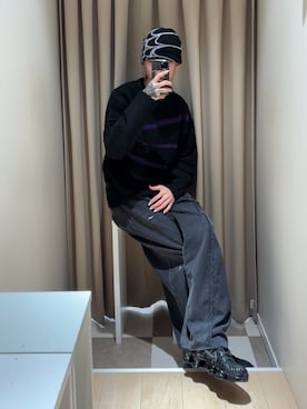 Mitsuki Moriyamaさん（メンズ・175cm）の秋コーディネート