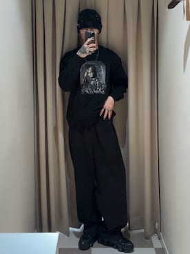 Mitsuki Moriyamaさん（メンズ・175cm）の春コーディネート