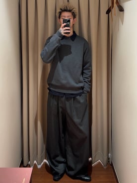 Mitsuki Moriyamaさん(メンズ・175cm)の冬コーディネート