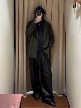 Mitsuki Moriyamaさん（メンズ・175cm）の冬コーディネート