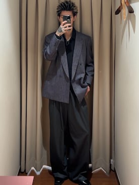 Mitsuki Moriyamaさん（メンズ・175cm）の春コーディネート