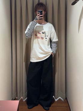 Mitsuki Moriyamaさん（メンズ・175cm）の夏コーディネート