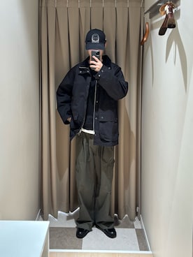 「アイテム（テーラードジャケット）」を使った、Mitsuki Moriyamaさん（メンズ・175cm・10代）の秋コーディネート