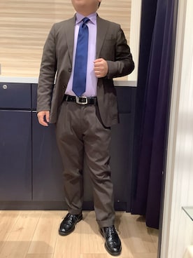 「成人式」｜BRICK HOUSE by Tokyo Shirts 久留米ゆめタウン店さん（メンズ・160cm）の冬コーディネート