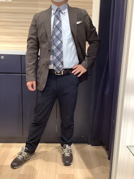 BRICK HOUSE by Tokyo Shirts 久留米ゆめタウン店さん（メンズ・160cm）の秋コーディネート