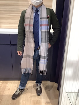 BRICK HOUSE by Tokyo Shirts 久留米ゆめタウン店さん（メンズ・160cm）の冬コーディネート