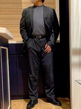 BRICK HOUSE by Tokyo Shirts 久留米ゆめタウン店さん（メンズ・177cm）の冬コーディネート