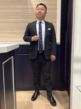 BRICK HOUSE by Tokyo Shirts 久留米ゆめタウン店さん（メンズ・160cm）の冬コーディネート