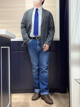 BRICK HOUSE by Tokyo Shirts 久留米ゆめタウン店さん（メンズ・177cm）の秋コーディネート