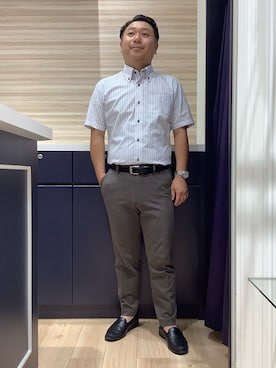 BRICK HOUSE by Tokyo Shirts 久留米ゆめタウン店さん（メンズ・160cm）の夏コーディネート