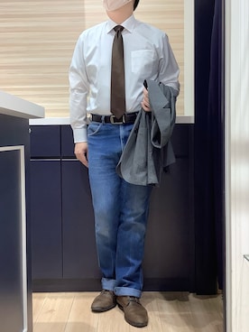 BRICK HOUSE by Tokyo Shirts 久留米ゆめタウン店さん(メンズ・177cm)の秋コーディネート