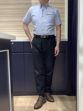BRICK HOUSE by Tokyo Shirts 久留米ゆめタウン店さん（メンズ・177cm）の夏コーディネート