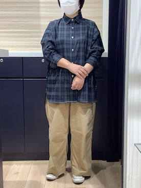 BRICK HOUSE by Tokyo Shirts 久留米ゆめタウン店さん(レディース・151cm)の秋コーディネート