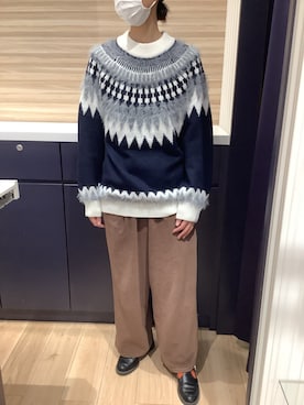 BRICK HOUSE by Tokyo Shirts 久留米ゆめタウン店さん(レディース・161cm)の冬コーディネート