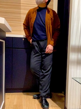 BRICK HOUSE by Tokyo Shirts 久留米ゆめタウン店さん（メンズ・177cm）の冬コーディネート