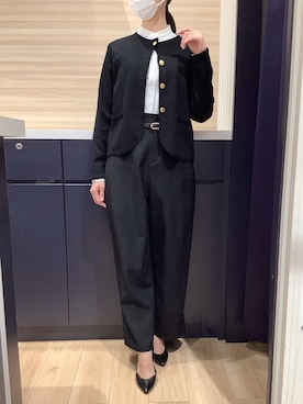 BRICK HOUSE by Tokyo Shirts 久留米ゆめタウン店さん（レディース・161cm）の冬コーディネート