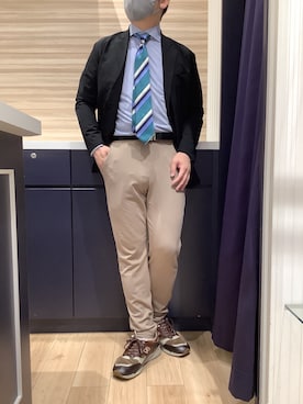 BRICK HOUSE by Tokyo Shirts 久留米ゆめタウン店さん（メンズ・177cm）の秋コーディネート