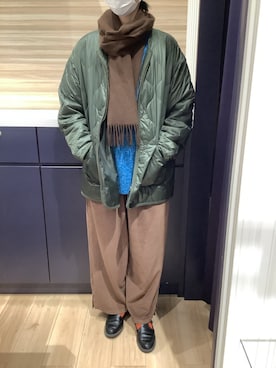 BRICK HOUSE by Tokyo Shirts 久留米ゆめタウン店さん（レディース・161cm）の冬コーディネート