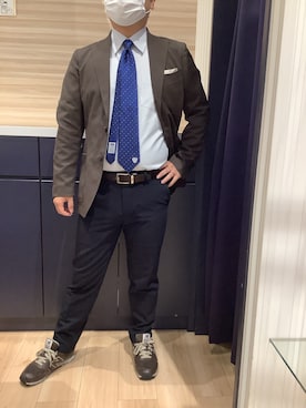 BRICK HOUSE by Tokyo Shirts 久留米ゆめタウン店さん（メンズ・160cm）の秋コーディネート